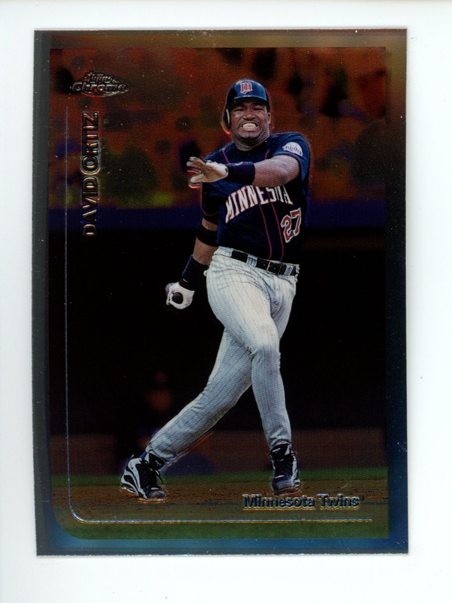1999 Topps Chrome David Ortiz #291 Minnesota Twins