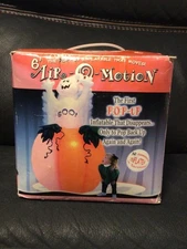 Air-O-Motion 6’ Inflatable Pop-Up Animated Ghost Halloween - Chrisha Creations