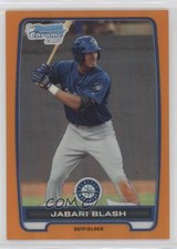 2012 Bowman Chrome Prospects Orange Refractor 18/25 Jabari Blash #BCP72 0o1