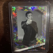 2025 Panini Combat Anthology Chael Sonnen Silver Galactic Prizm