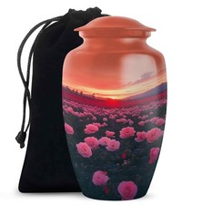 Rose Urns 10Inch for Ashes Decorative  Memorial Gift for Male  Female Funeral