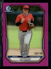 Eli Willits 2026 Bowman Chrome Prospects Fuchsia Refractor 136/199 [jyc18