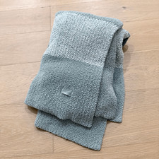 Barefoot Dreams Cozy Chic Sage Green Throw Heathered Blanket 45"x60"