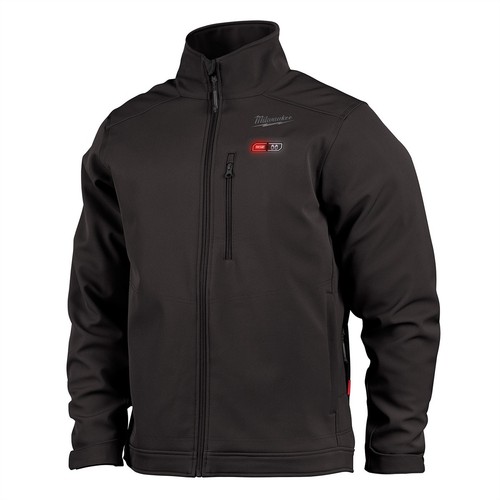 Milwaukee Elektrowerkzeuge 204B-21XL M12 beheiztes Toughshell schwarz Jacke Kit, XL