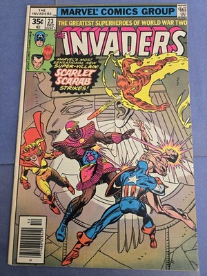 MARVEL COMICS - THE INVADERS - VOLUME 1 - # 23 - DEC 1977 - BRONZE AGE