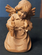 Figurka anioła rzeźba w drewnie ok. 7 cm