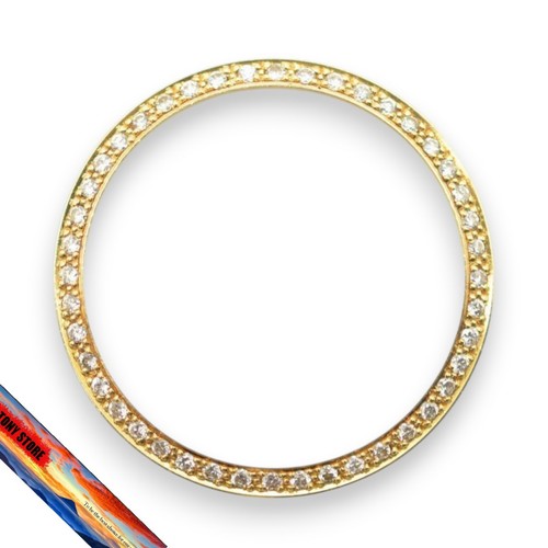 Rolex Datejust 16018 18K Yellow Gold Diamond Bezel 1ct Replace...