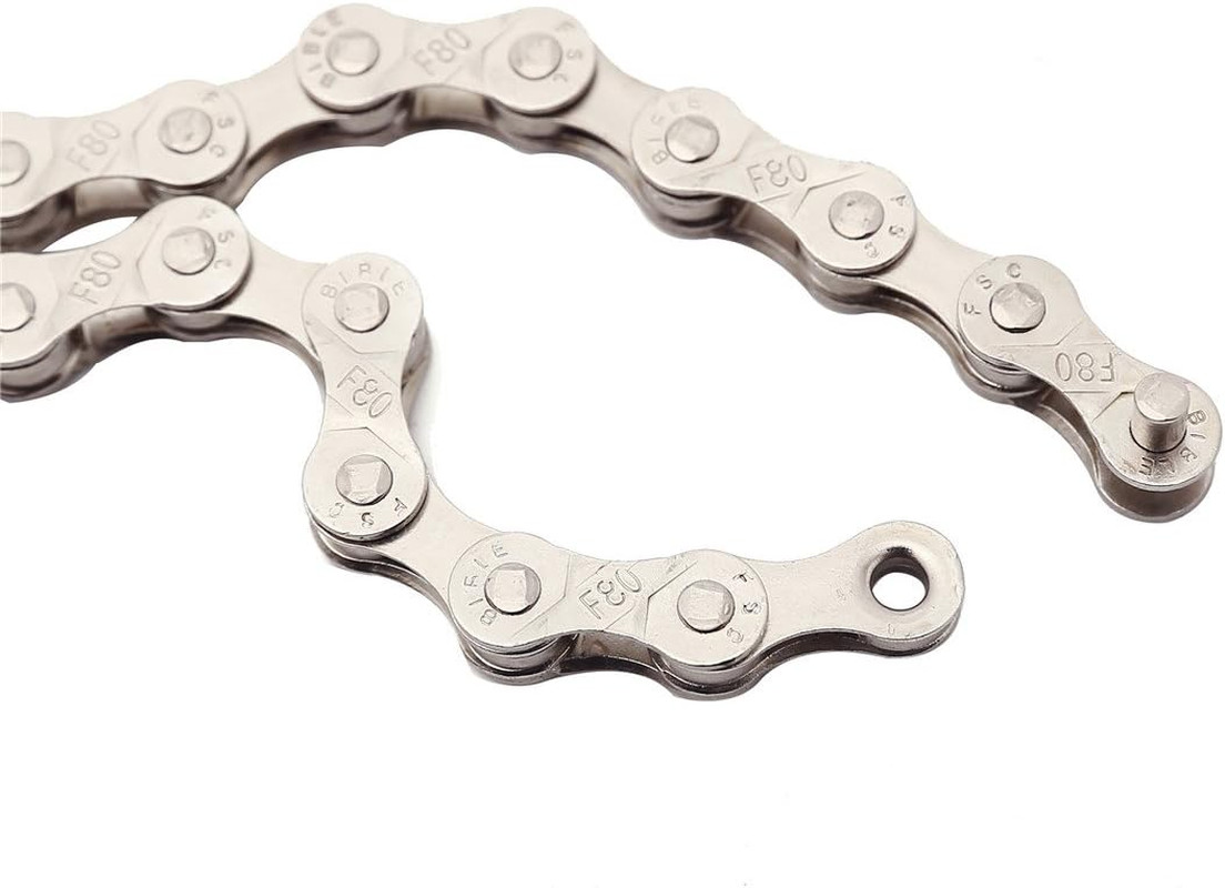 FSC 6,7,8 Speed 116L Bicycle Chains, Silver,Gold (1/2x3/32-I