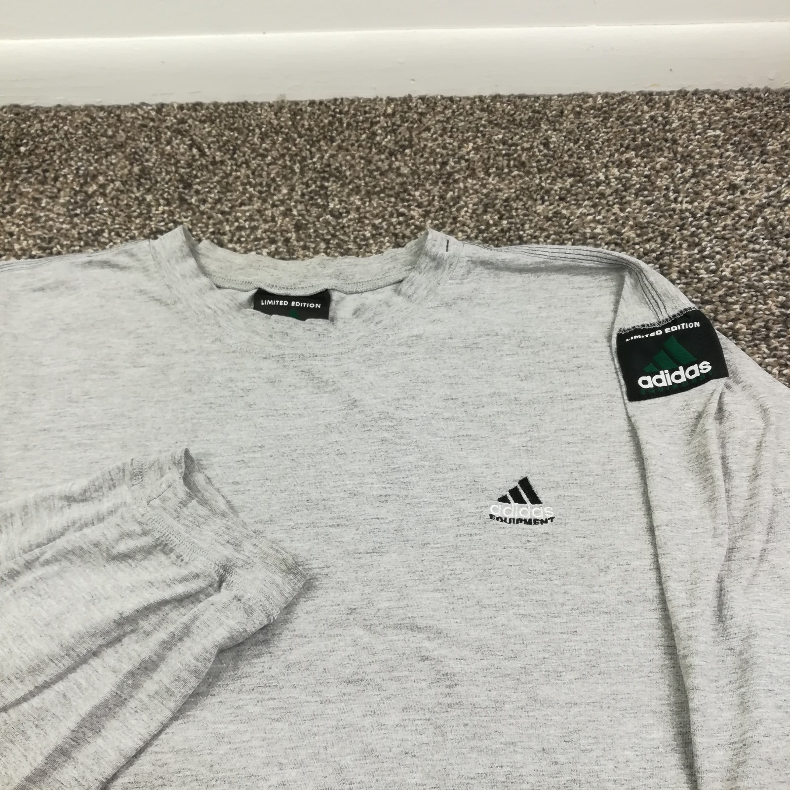 Shirt Limited Edition Long Sleeve Gray Mens Xl