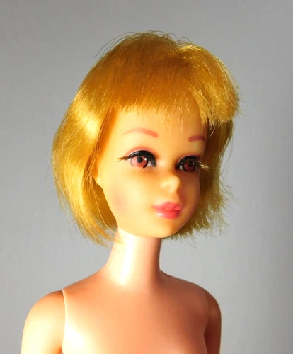 1970s Vintage Mattel Francie Hair Happenin's Mod Era Doll - NUDE