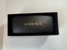 Versace Women's Sunglasses Mod 2166 With Case Black Gray Metal Gold