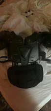 Xenith Flyte TD Youth Football Shoulder Pads Size MEDIUM & O Shield Back Plate