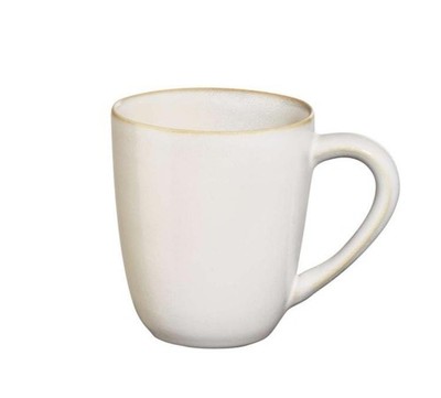 Henkelbecher, saisons sand, Steinzeug, beige, glänzend, 27061107