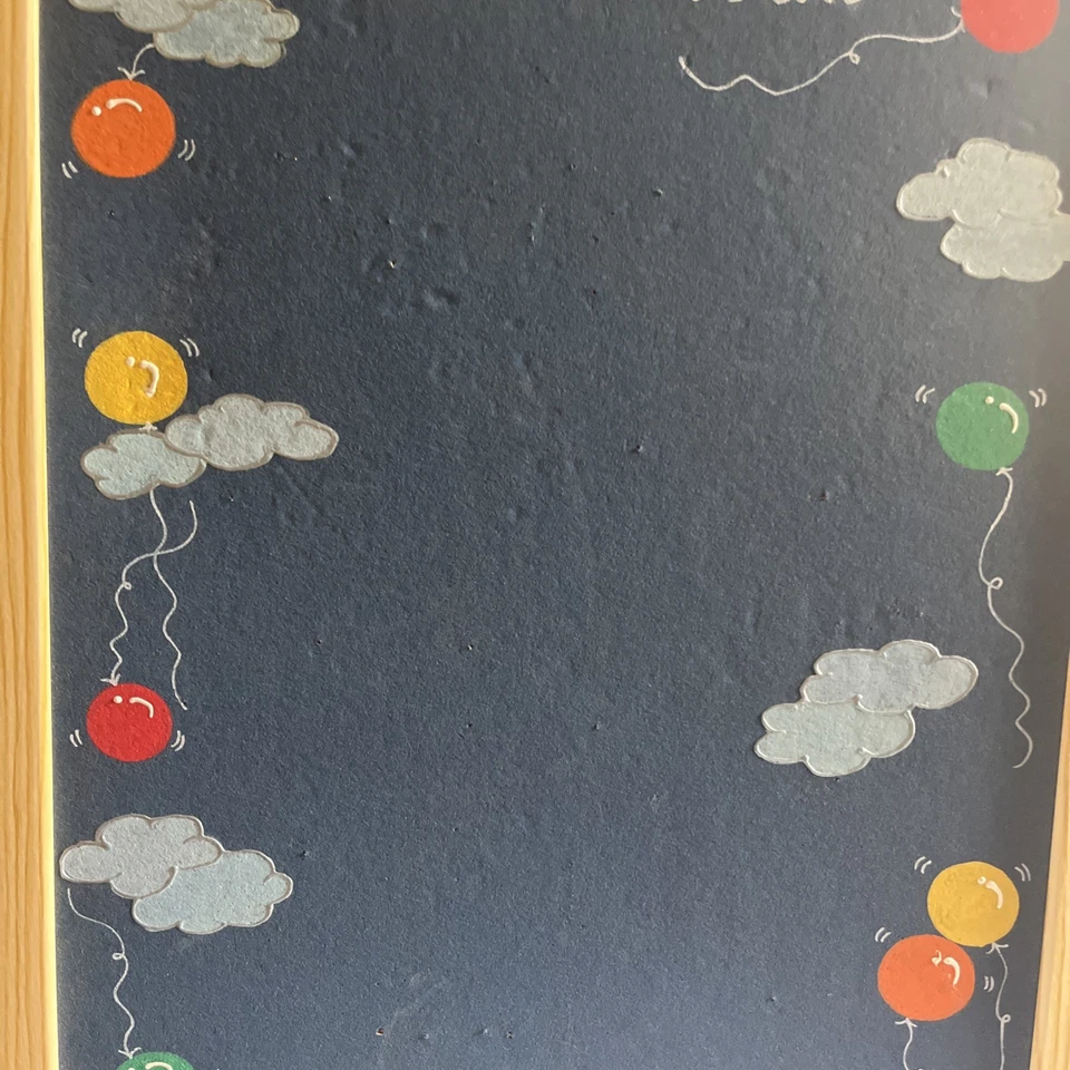 Cork Board Bulletin Board Says “Noah William” 23.75”x17.75” Framed Hanging Sign - Image 3 of 4