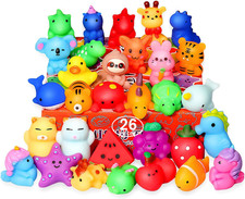 Squishies, 26 Pack Mochi Squishy Toys - Kawaii Cat Squishys Slow Rising Animals