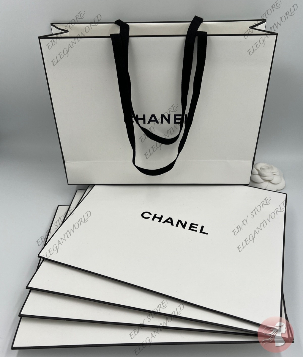 CHANEL Gift Bag Shopping Bag Size: 10