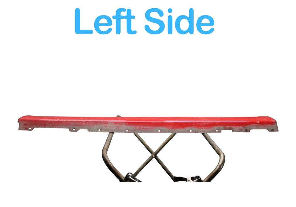 07-15 Jaguar XK XKR X150 faldón lateral izquierdo panel basculante rojo 6W8310155AD fabricante original Foto 3 de 4