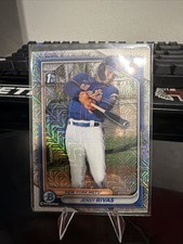 2024 Bowman Chrome Jensy Rivas #BCP-251 Mega Box Mojo Refractor Mets