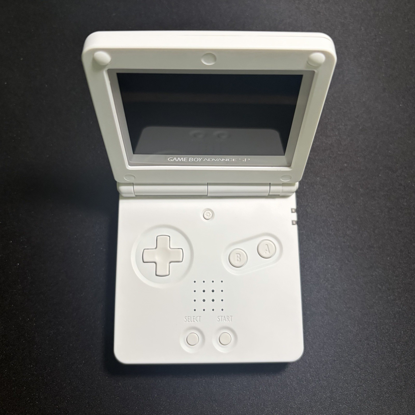 Game Boy Advance SP Mat White édition premium avec affichage IPS 3.0
