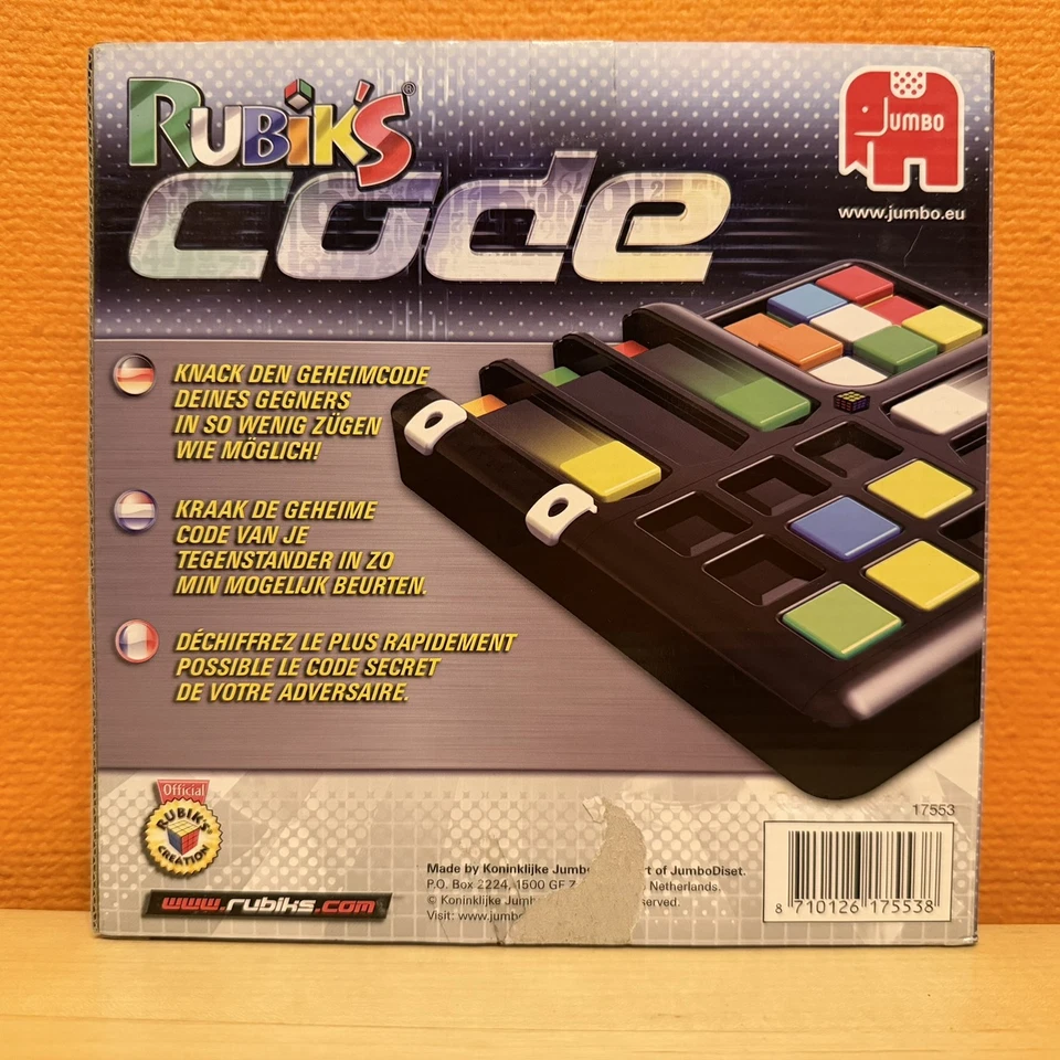 Rubik's Code - Jumbo - de/en/fr - 2011 - Knack den Geheimcode deines Gegners - Bild 2 von 2