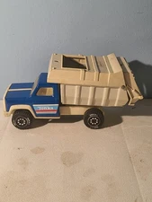 Vintage 1970's Tonka Blue & White Garbage Trash Truck