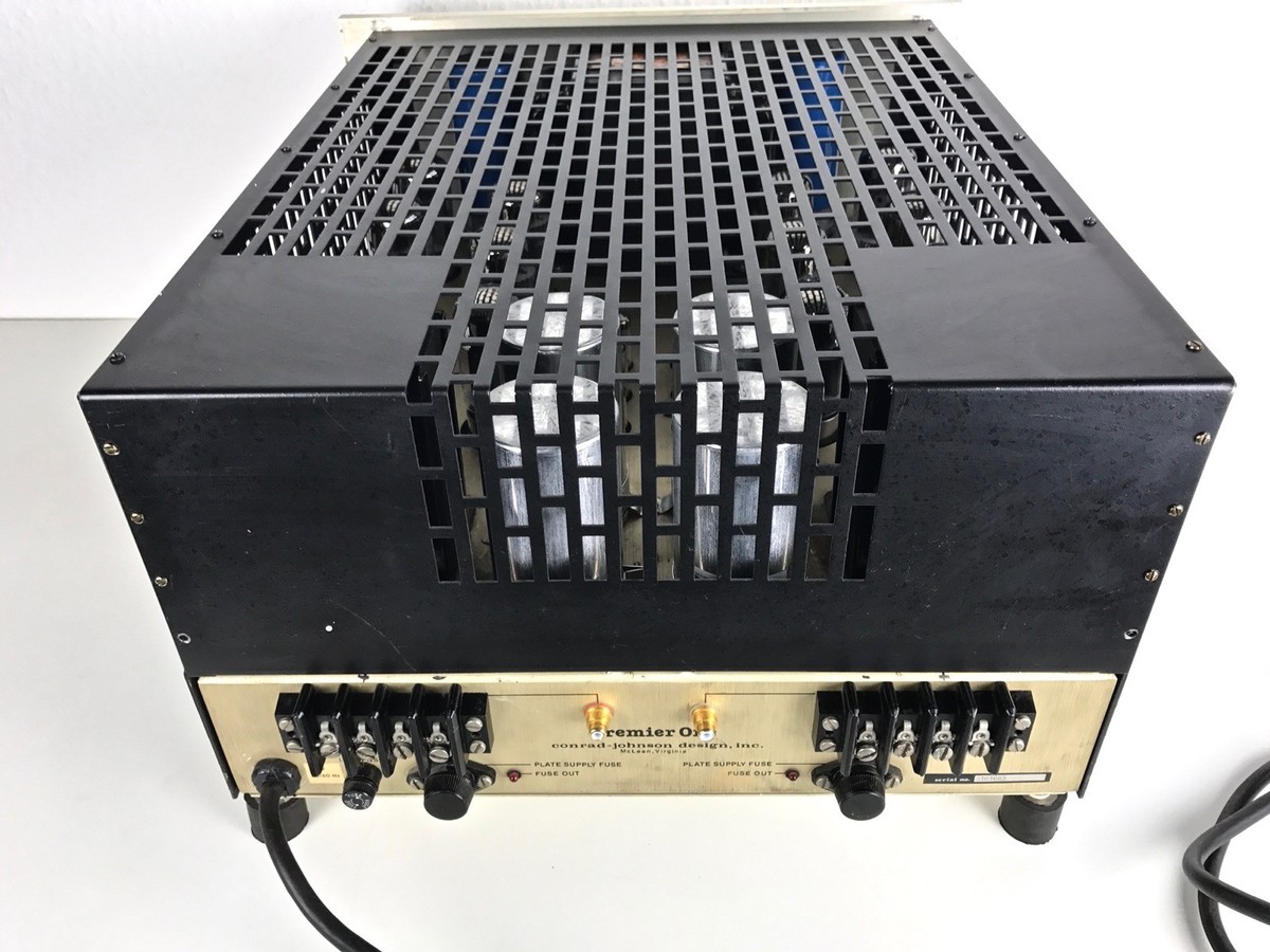 Amplificateur à Tubes Conrad Johnson Premier 1 – Légendaire, Occasion, Son Audiophile