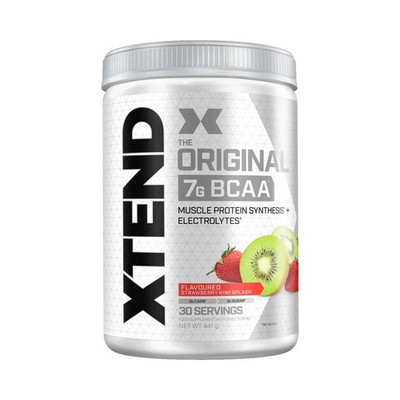 Scivation Xtend BCAA Strawberry Kiwi 441g / 30 serv 05/27 + Samples