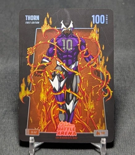 Demar DeRozan THORN Fire Battlefoil 2026 Bo Jackson Battle Arena #BF-167 Kings