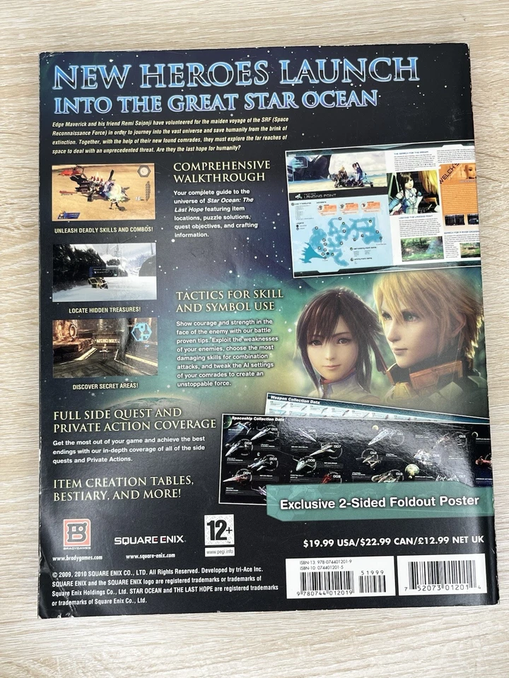 Star Ocean: The Last Hope International Strategy Guide – BradyGames - Image 2 of 3