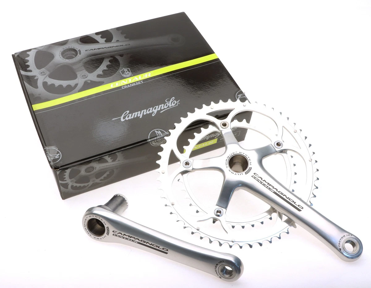 Pédalier Campagnolo Centaur CT Carbone - Noir - Pour Vélo Route - Occasion