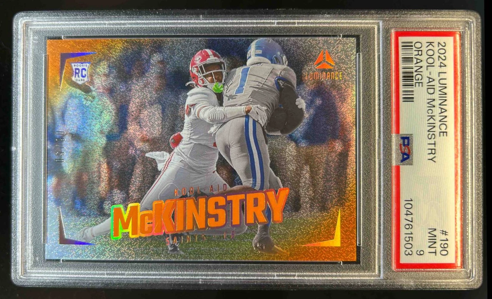 Kool-Aid McKinstry Panini Luminance #190 Orange