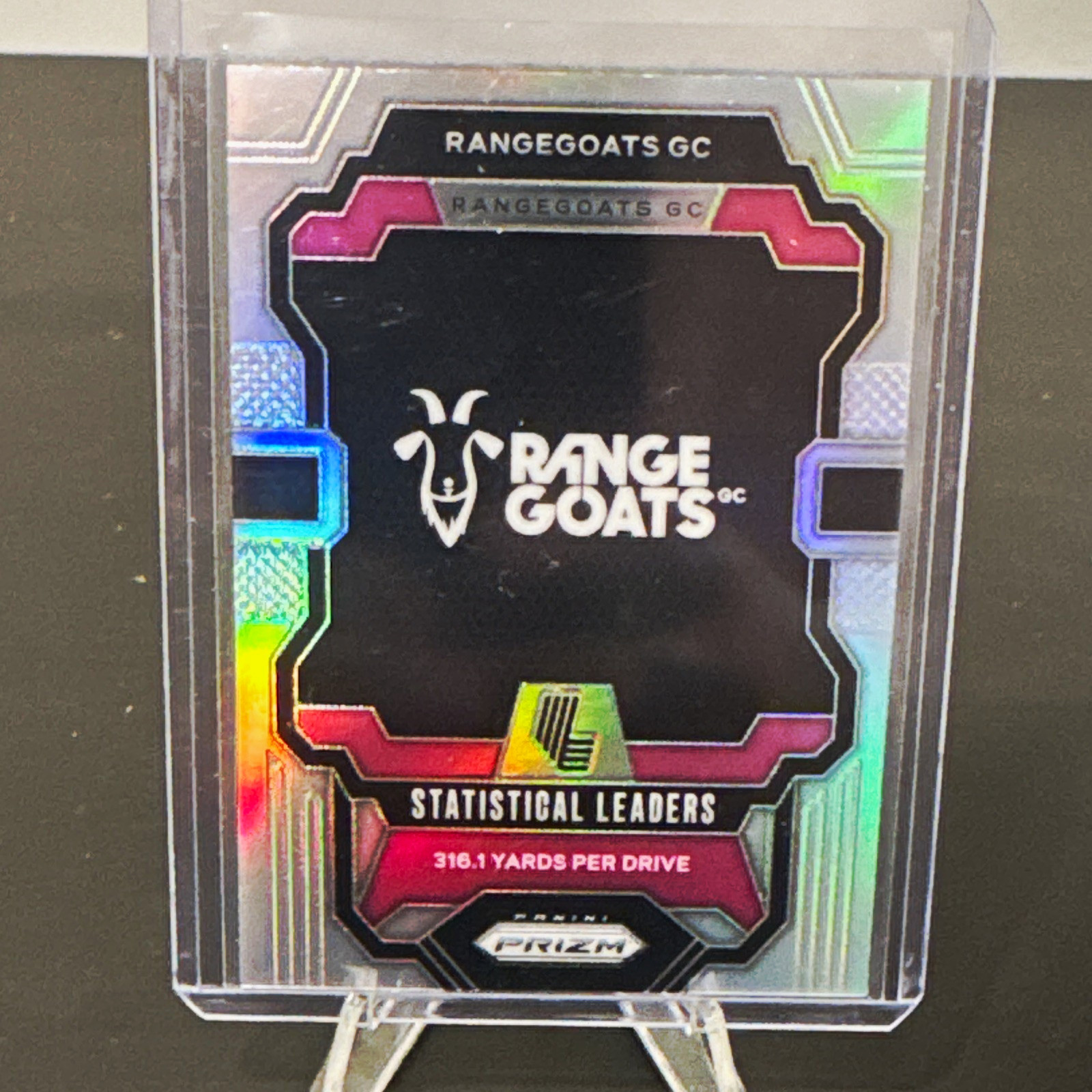 Panini 2024 Prizm LIV Golf Bubba Watson Statistical Leaders RangeGoats #96