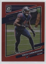 2021 Panini Donruss Optic Red Prizm 3/99 Zach Cunningham #105 1m1f