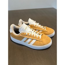 Adidas Grand Court Alpha Women  s Size 6.5 132976843 White/Hazy Orange