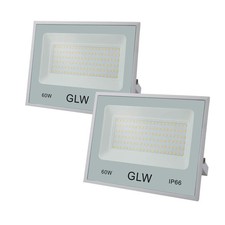 60W Flood Light Outdoor IP66 Waterproof Security Lights,6000LM 3000K Warm Whi...
