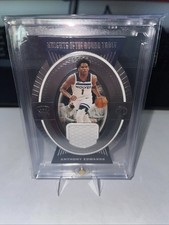 2020-21 Panini Crown Royale Anthony Edwards RC Knight Of The Round Table Patch