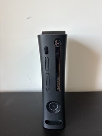 Microsoft Original Black Xbox 360 120GB W/Controller + Cords Tested & Works