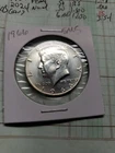 1966 SMS Kennedy Half Dollar Gem BU Special Mint Set 40% Silver