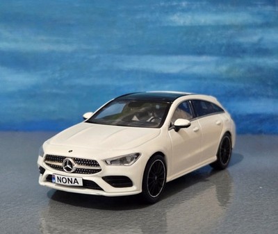 Mercedes CLA Shooting Brake X118 2019 polarweiß 1:43 Spark Custom Plate