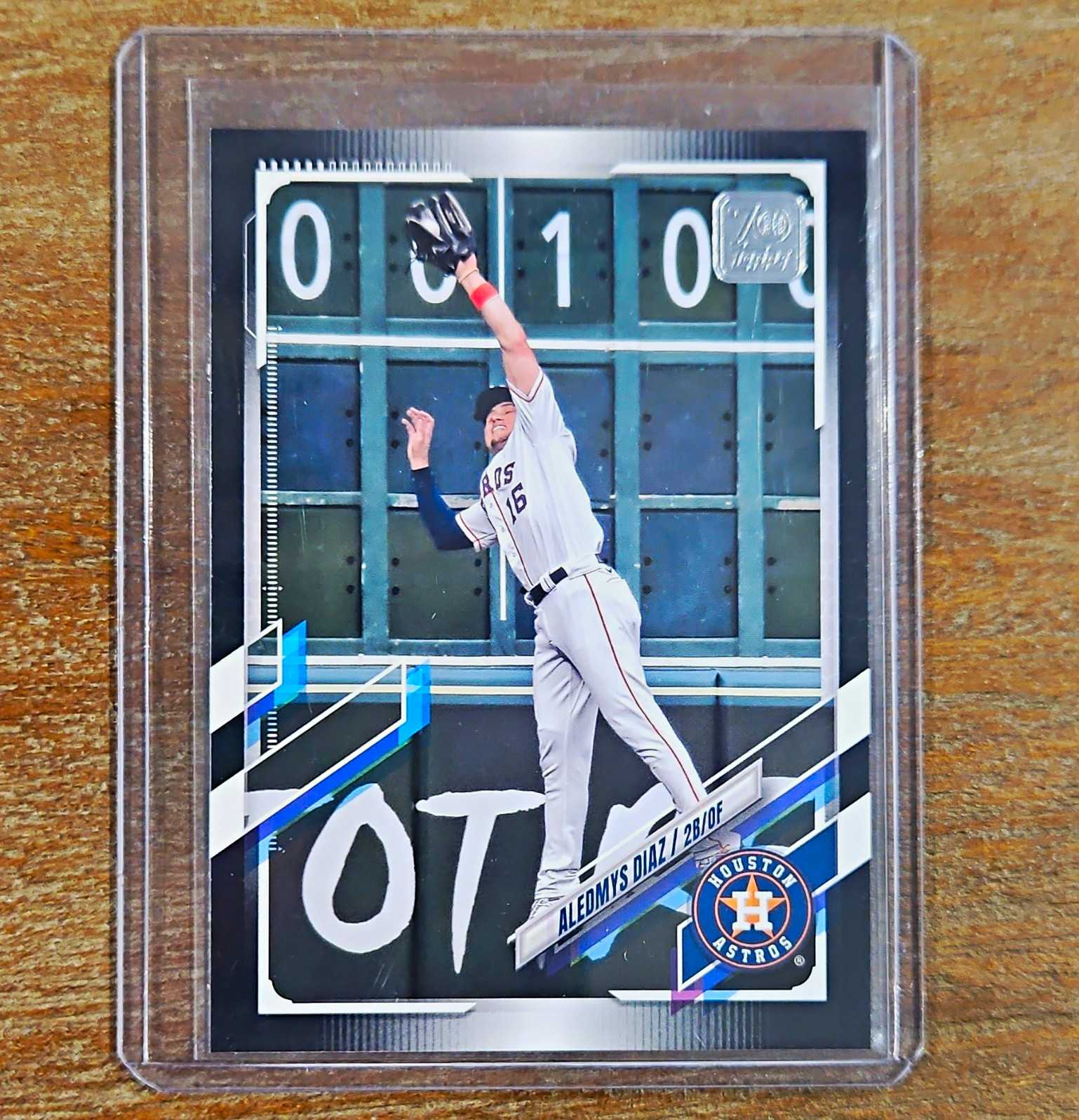 Topps Update Series 2021 Aledmys Diaz #US72 Houston Astros Black /70