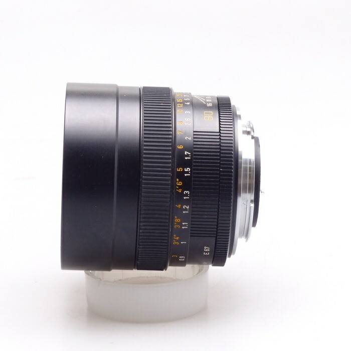 sale★極上美品★Leica SUMMILUX-R 80mm/1.4 3cam Leica Summilux R 80mm F1.4 3Cam Portrait MF Lens Black from Japan