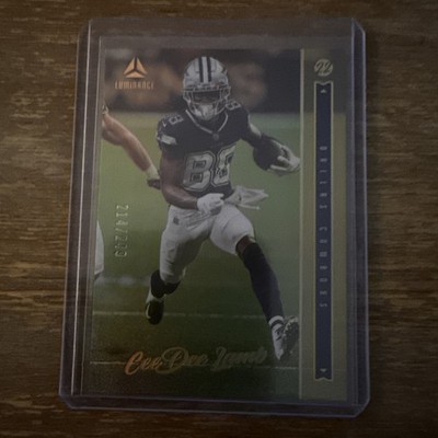 2022 Panini Luminance CeeDee Lamb Gold Parallel #214/249 Cowboys