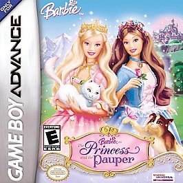 Barbie as the Princess and the Pauper (Nintendo Game Boy Advance, 2004)