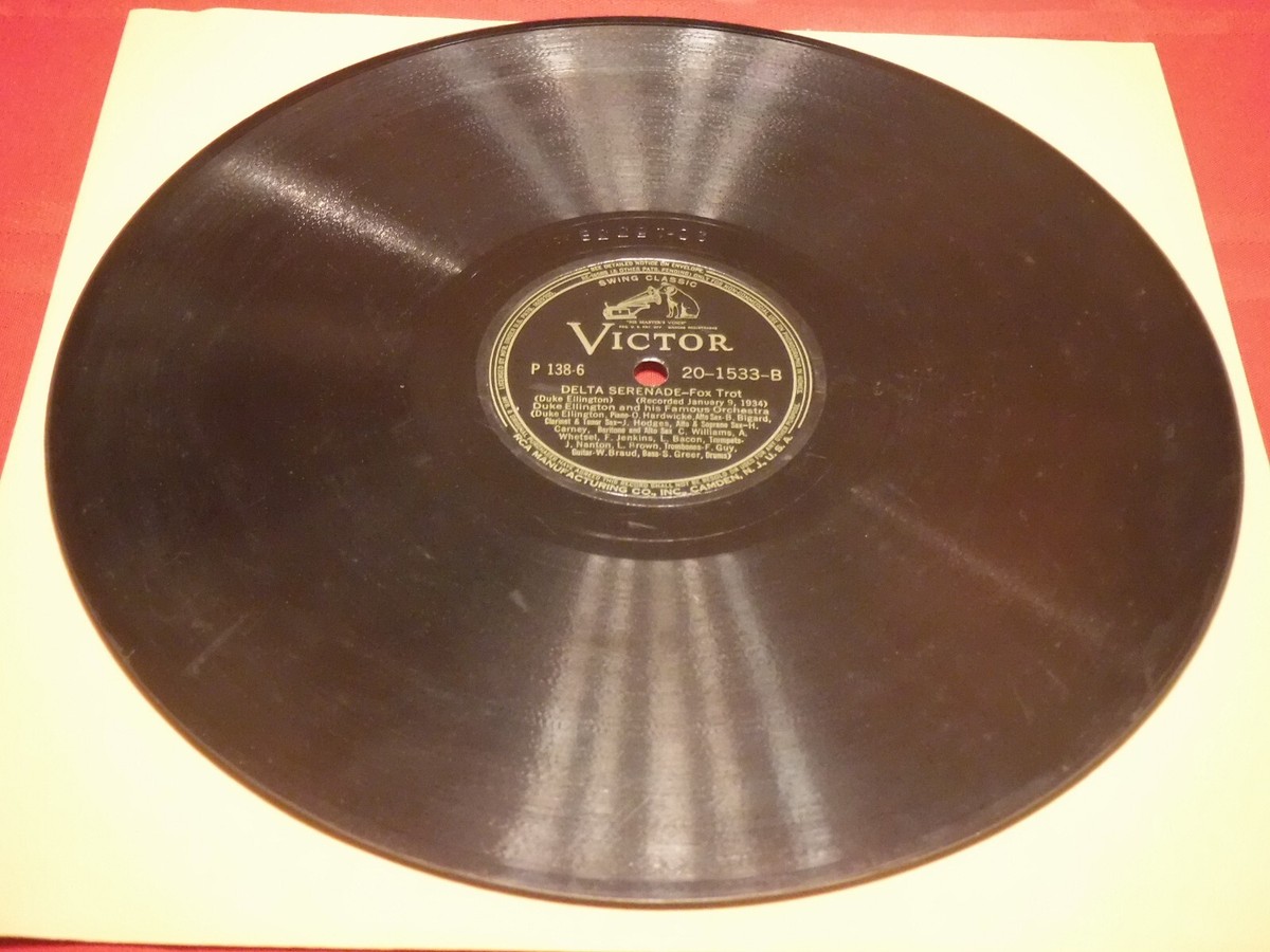 Duke Ellington 78 RPM RCA Victor 20-1533 Stompy Jones Delta