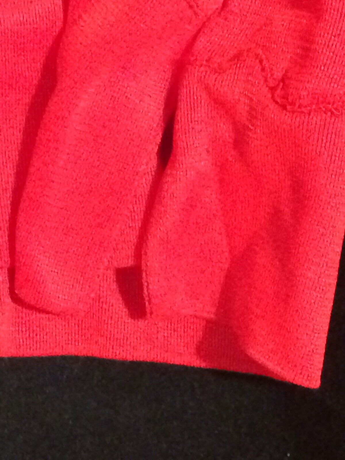 Slip Skirt Red Half Slip Looks Size Small - image 10
