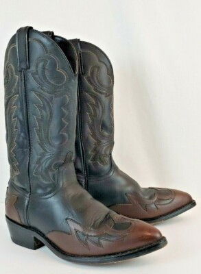 Bottes Western Homme Lorado Cuir Marron – Taille 7.5 D – Mexique