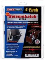 Safe-t-proof Stp-slu-04-br-35 Seismolatch Ultra Peel N' Stick Earthquake ... on sale Safe-t-proof Stp-slu-04-br-35 Seismolatch Ultra Peel N' Stick Earthquake ... on sale
