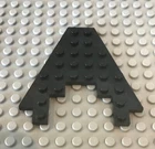 LEGO 1 Black Wedge, Plate 8 x 8 with 3 x 4 Cutout Part 6104