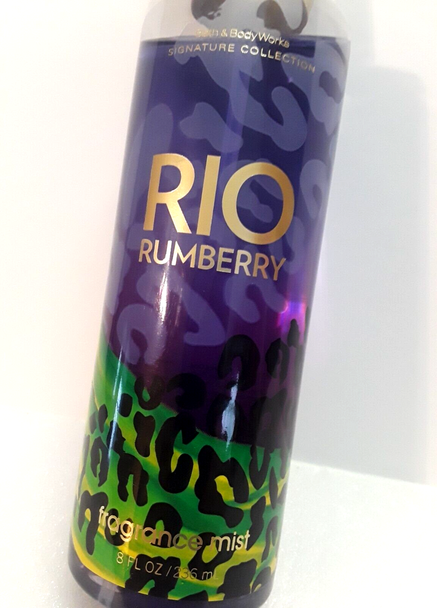 Bath & Body Works Rio Rumberry Fragrance Mist 8oz RARE HTF