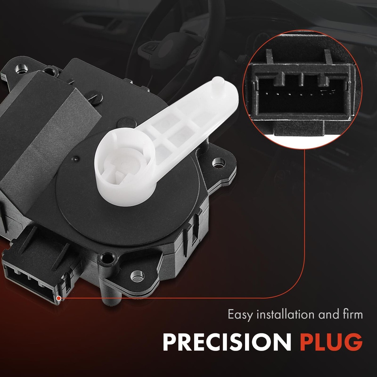 MEXWLOP White Front Right Side Door Lock Actuator, for Lincoln, for MKX